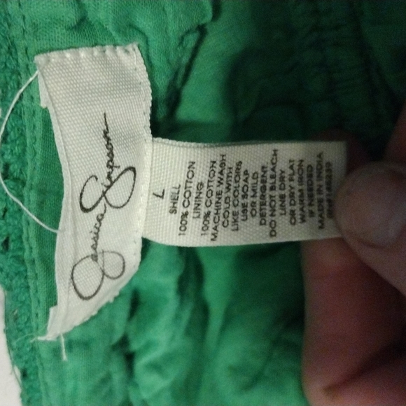 Jessica Simpson large Kelly green perfect for spring dress - Picture 9 of 12